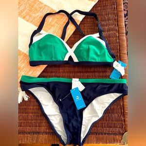 Color block hipster Cupshe Bikini